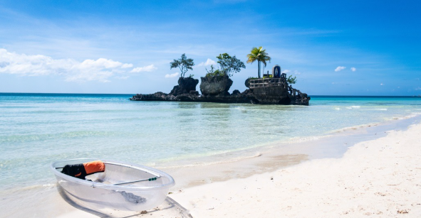 Keindahan Pantai White Beach Boracay yang Mendunia
